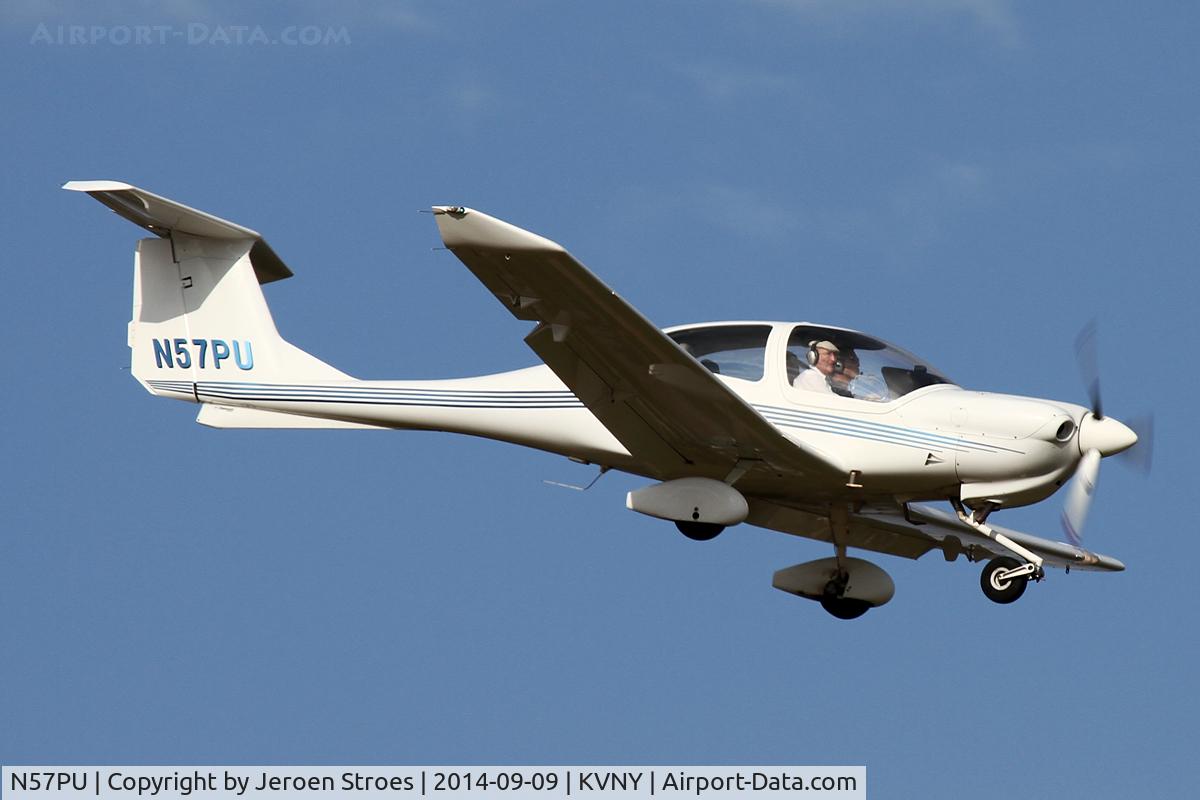 N57PU, 2002 Diamond DA-40 Diamond Star C/N 40.214, kvny