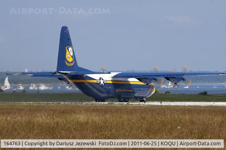 164763, 1992 Lockheed C-130T Hercules C/N 382-5258, C-130T Hercules 164763 Fat Albert from Blue Angels Demo Team NAS Pensacola, FL