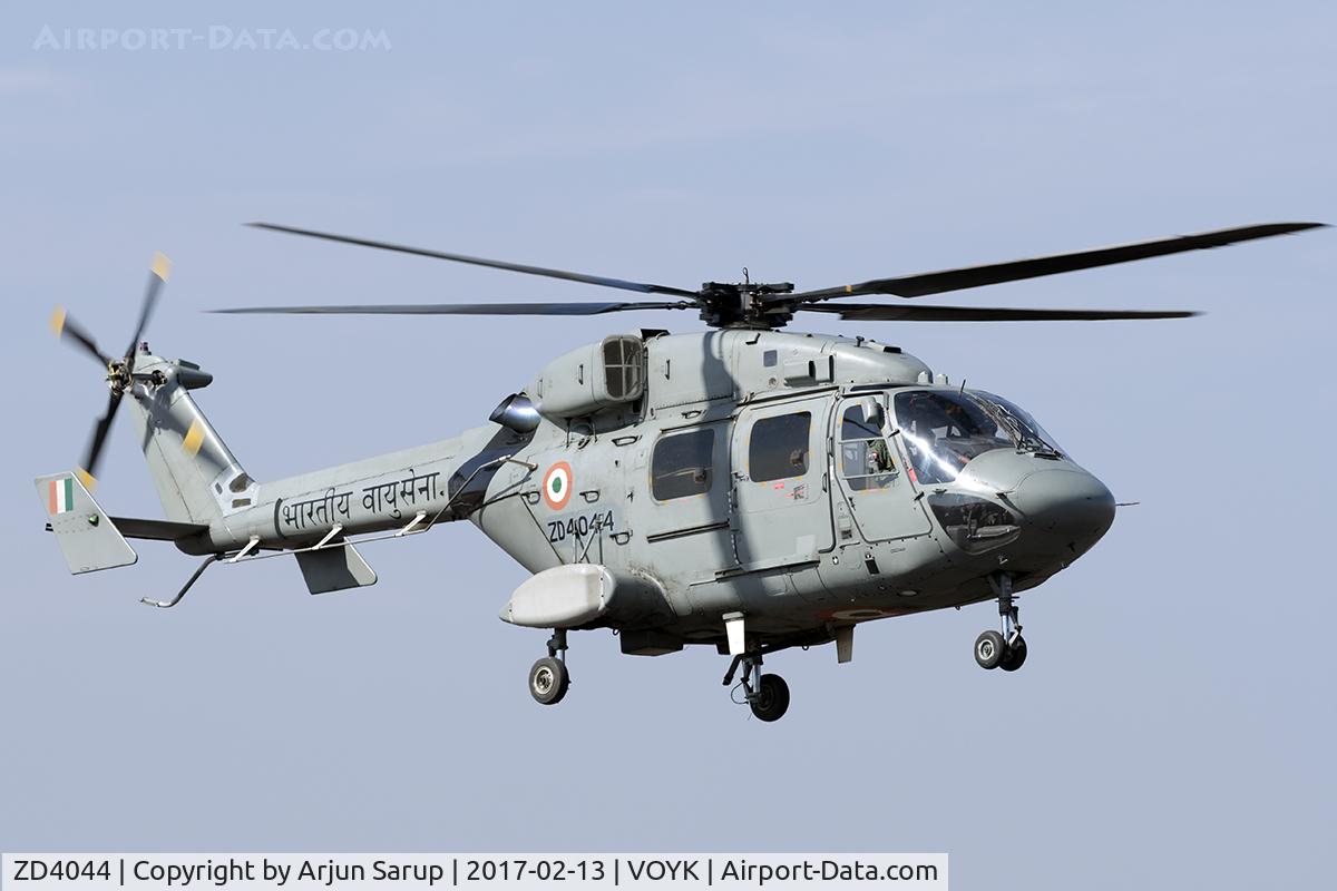 ZD4044, Hindustan Aeronautics Dhruv C/N Not found ZD4044, Displaying at Aero India 2017.