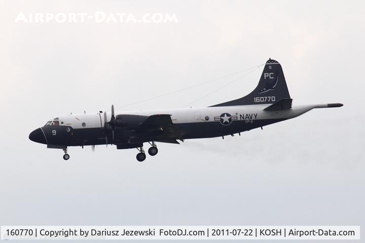 160770, Lockheed P-3C-185-LO Orion C/N 285A-5679, P-3C Orion 160770 PC-02 CoNA from VP-6 Blue Sharks MCAS Kaneohe Bay, HI