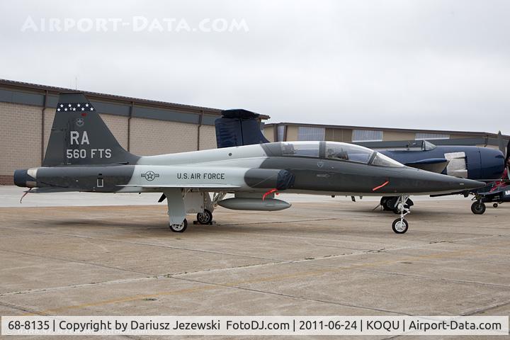 68-8135, 1968 Northrop T-38C Talon C/N T.6140, T-38C Talon 68-8135 RA from 560 FTS Chargin' Cheetahs 12th FTW Randolph AFB, TX