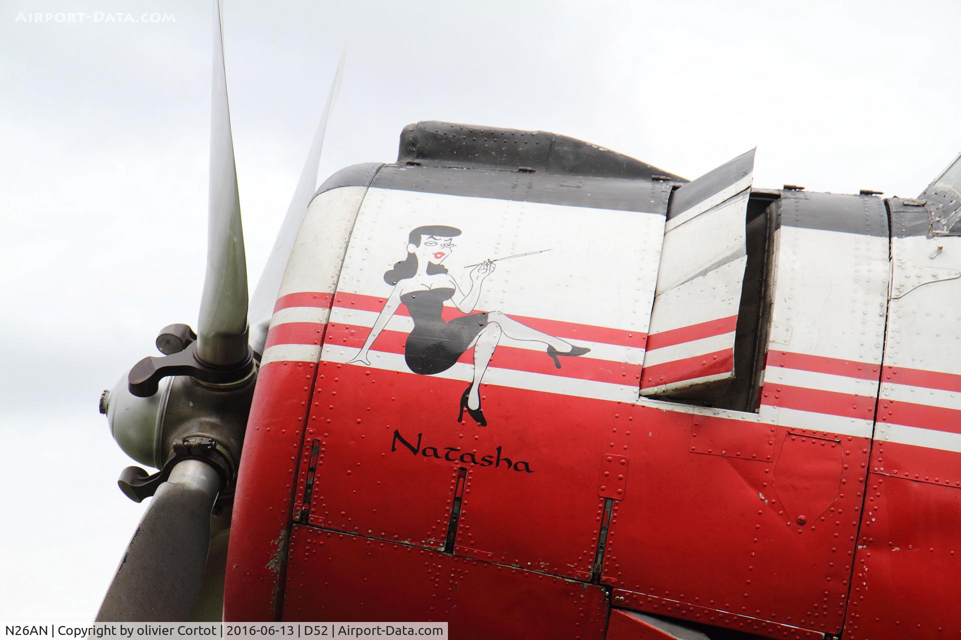 N26AN, 1987 Antonov (PZL-Mielec) An-2R C/N 1G226-56, the nose art