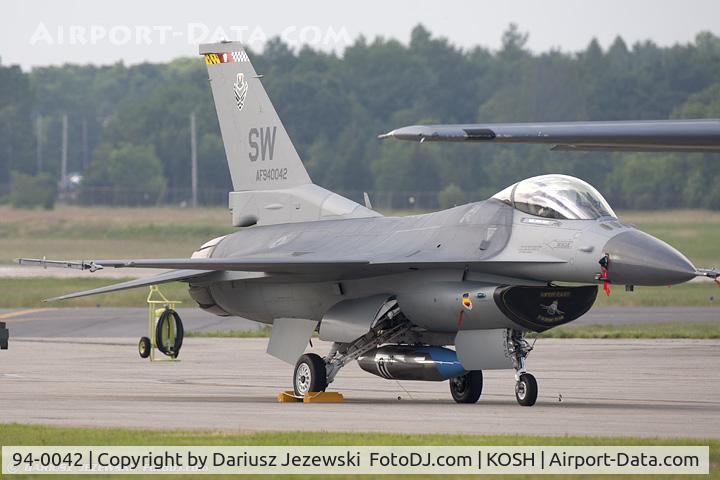 94-0042, Lockheed F-16CM Fighting Falcon C/N CC-194, F-16CJ Fighting Falcon 94-0042 SW from 77th FS Gamblers 20th FW Shaw AFB, SC