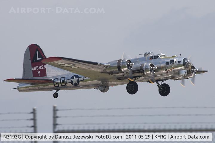 N3193G, 1944 Boeing B-17G Flying Fortress C/N 77255, Boeing B-17G Flying Fortress Yankee Lady CN 77255 - Yankee Air Museum, N3193G