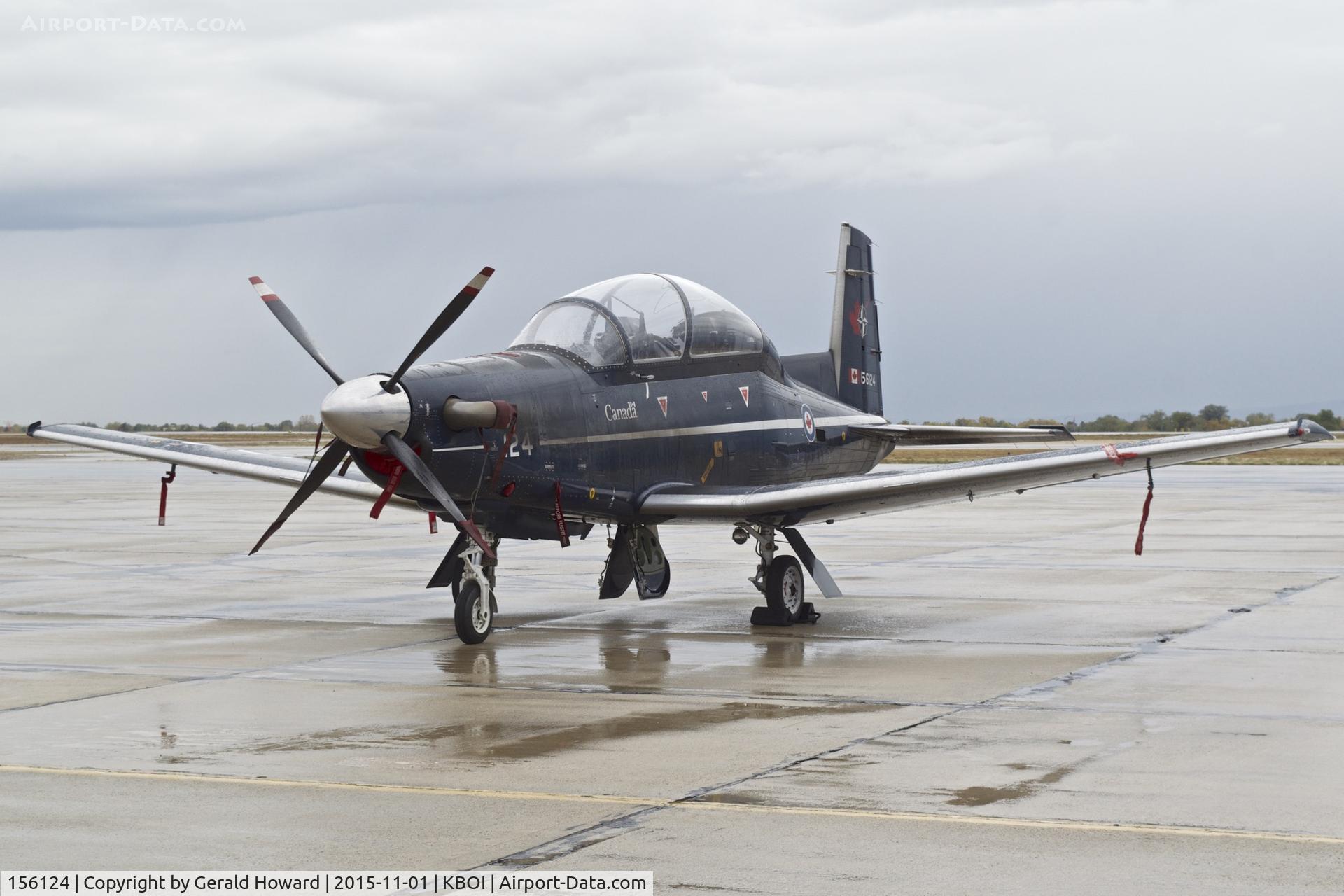 156124, 2000 Raytheon CT-156 Harvard II C/N PF-24, Parked on the south GA ramp. No.2 CFFTS, Moose Jaw, Saskatchewan, Canada.