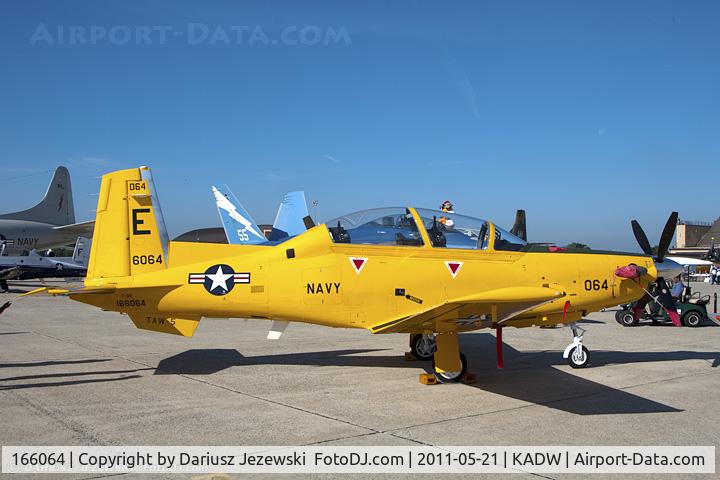 166064, Raytheon T-6B Texan II C/N PN-55, T-6B Texan II 166064 E-064 CoNA from TAW-5 NAS Whiting Field, FL