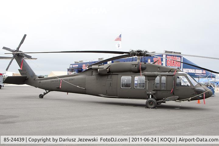 85-24439, 1985 Sikorsky UH-60A Black Hawk C/N 70.0921, UH-60A Blackhawk 85-24439 from 1126th AVN Quonset Point ANGS, RI