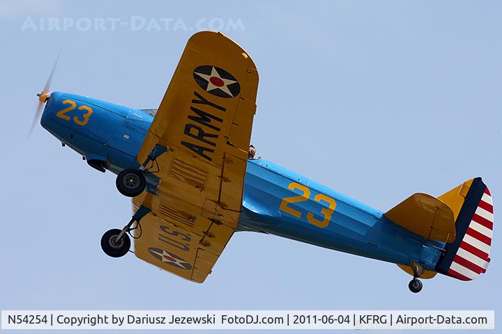 N54254, 1941 Fairchild M-62A-3 Cornell II C/N T42-1831, Fairchild M-62A-3 CN T-42-1831, N54254