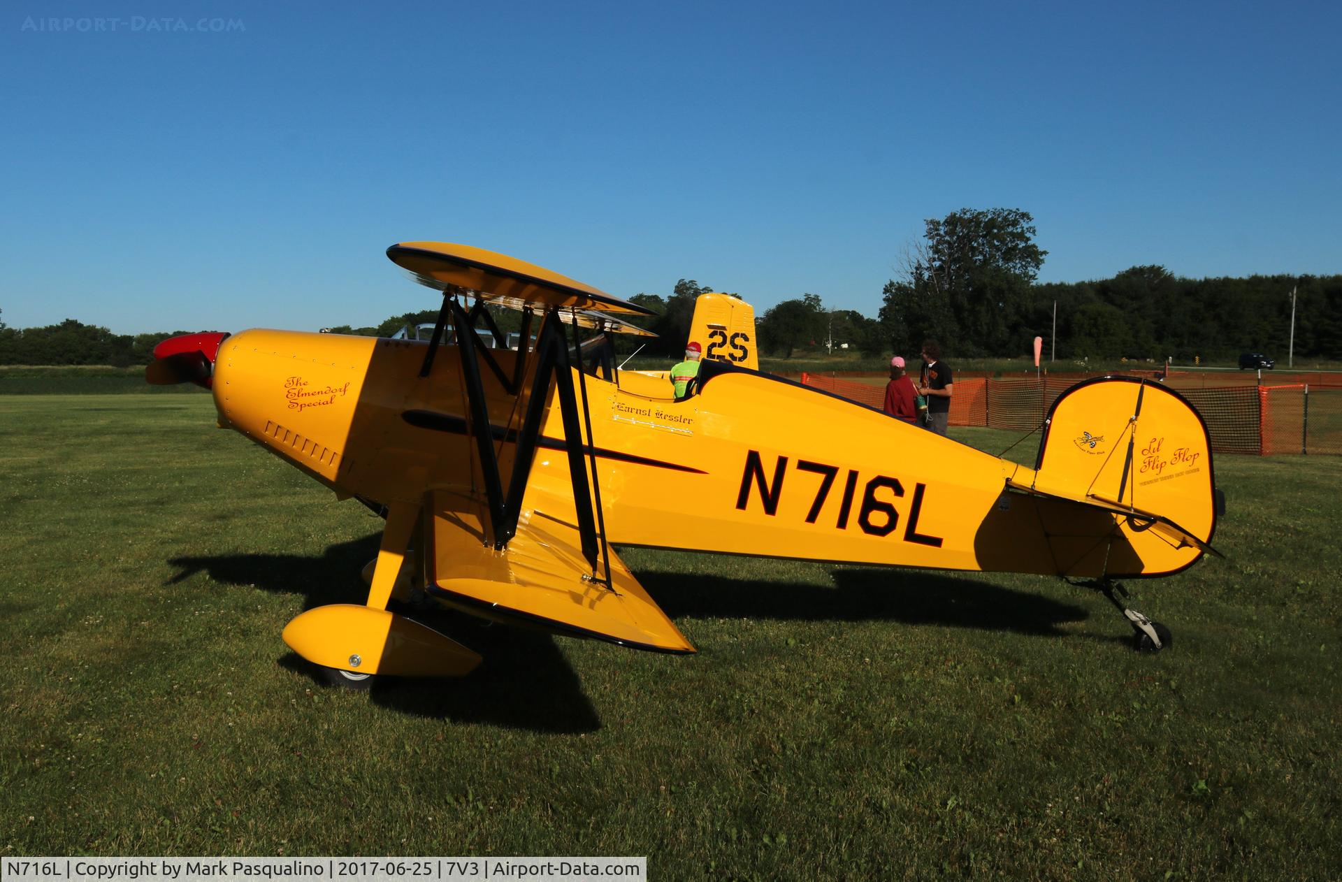 N716L, 1969 Elmendorf Special 1 C/N 1, Elmendorf Special 1