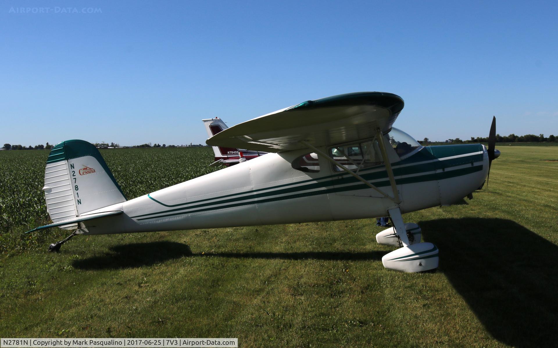 N2781N, 1947 Cessna 140 C/N 13042, Cessna 140