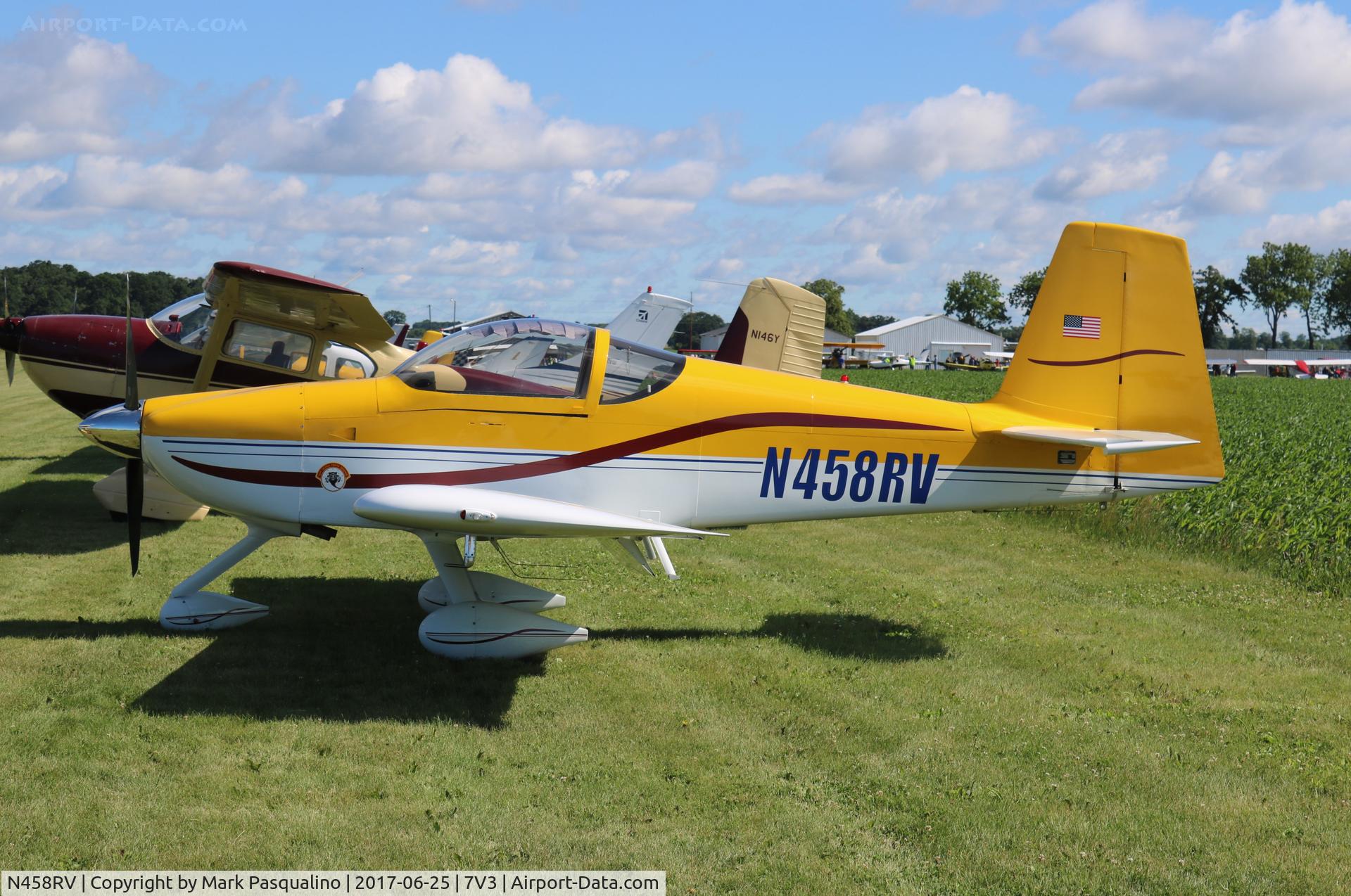N458RV, 2006 Vans RV-7A C/N 71458, Vans RV-7A