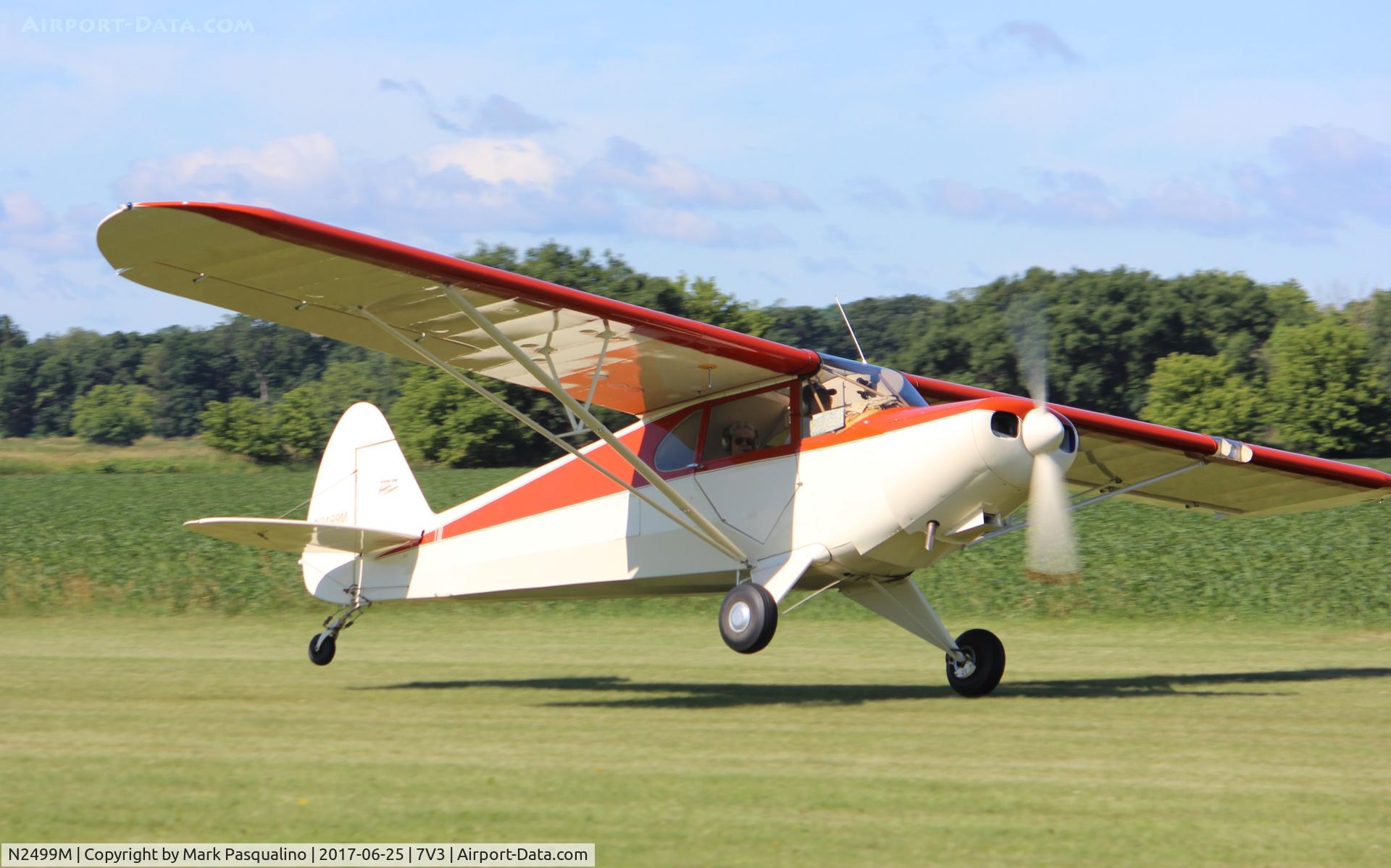 N2499M, 1947 Piper PA-12 Super Cruiser C/N 12-1566, Piper PA-12
