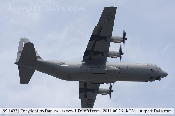 99-1433, 1999 Lockheed Martin C-130J-30 Super Hercules C/N 382-5519, C-130J Hercules 99-1433 from 143rd AS 143rd AS Quonset Point ANGS, RI