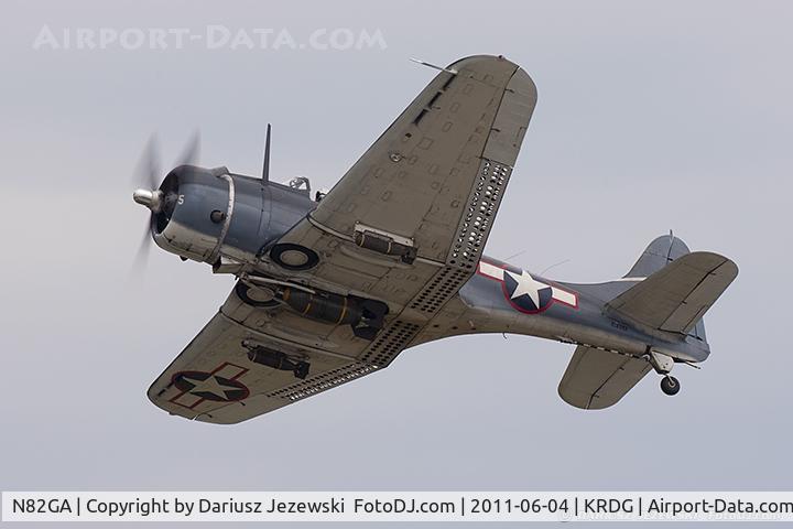N82GA, Douglas SBD-5 Dauntless C/N 54532, Douglas SBD-5 Dauntless CN 54532, NL82GA