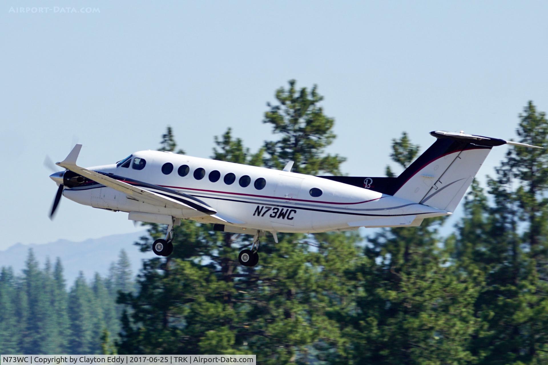 N73WC, 1996 Beech B300 King Air C/N FL-135, Truckee Airport  California 2017.