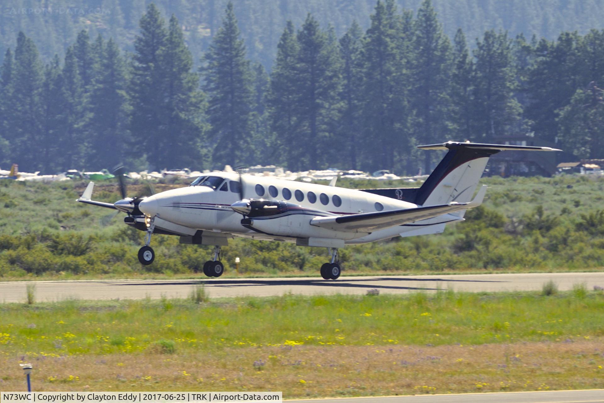N73WC, 1996 Beech B300 King Air C/N FL-135, Truckee Airport  California 2017.
