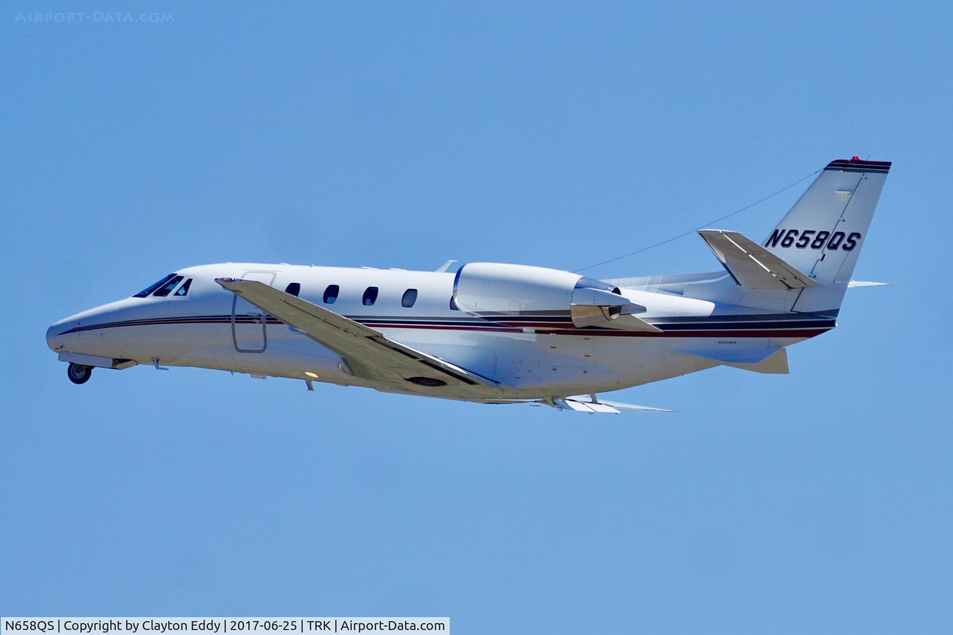 N658QS, 2006 Cessna 560XLS Citation Excel C/N 560-5665, Truckee Airport California 2017.