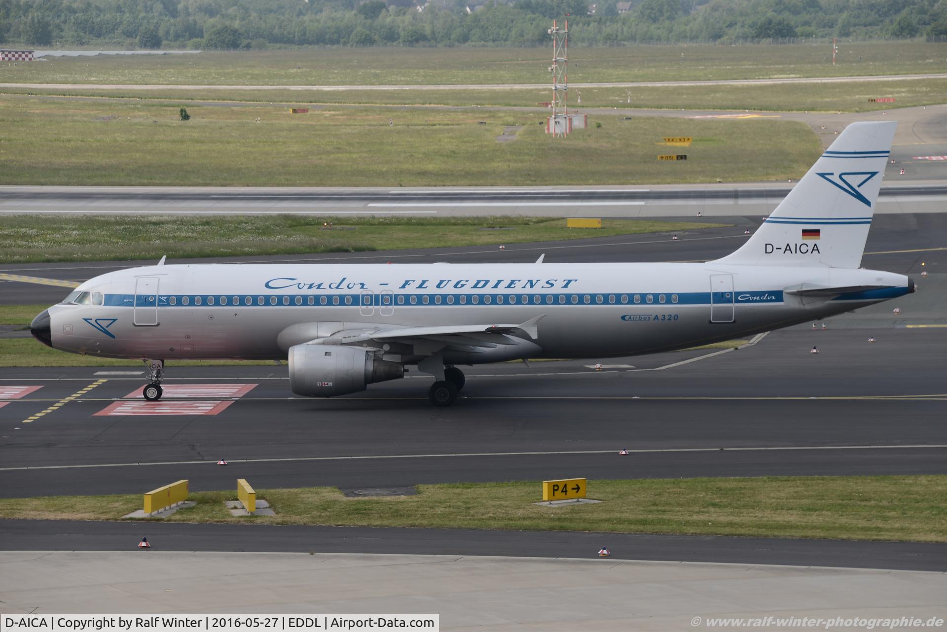D-AICA, 1998 Airbus A320-212 C/N 774, Airbus A320-212 - DE CFG Condor 'Retro' - 774 - D-AICA - 27.05.2016 - DUS
