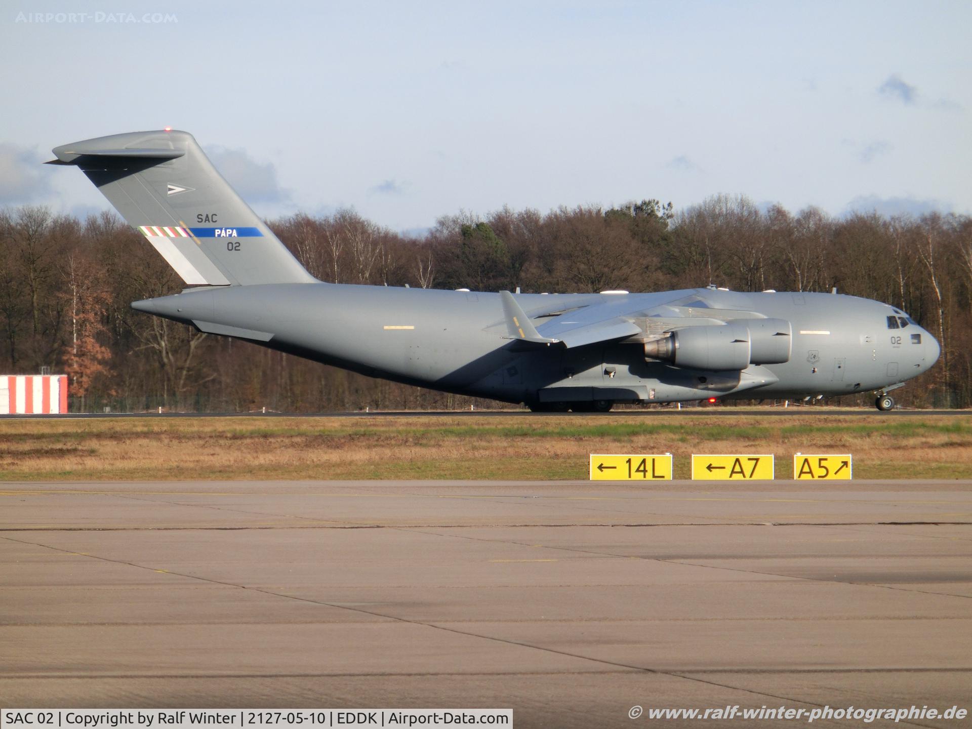 SAC 02, 2008 Boeing C-17A Globemaster III C/N F-210, Boeing C-17A Globemaster III - Nato Strategic Airlift Capability - F210 - SAC02 - CGN
