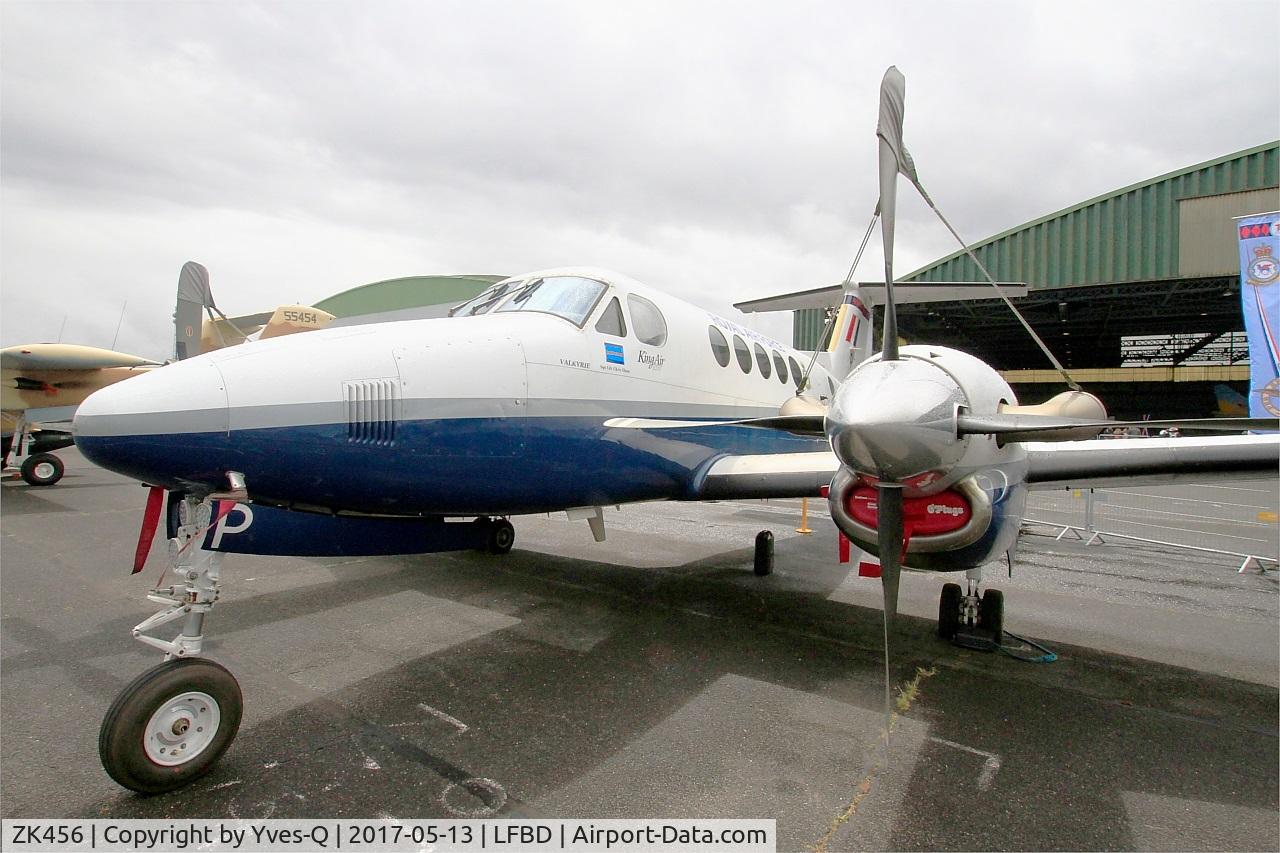 ZK456, 2003 Raytheon B200 King Air C/N BB-1837, Royal Air Force Raytheon B200 King Air, Static display, Bordeaux-Mérignac Air Base 106  (LFBD-BOD)  Open day 2017