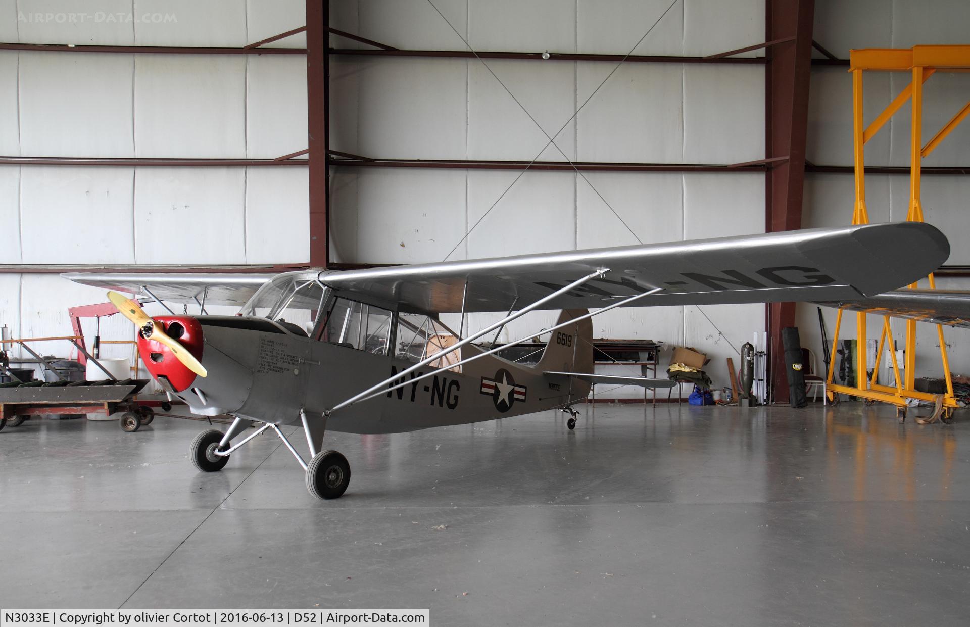 N3033E, 1946 Aeronca 7AC Champion C/N 7AC-6619, Geneseo airfield