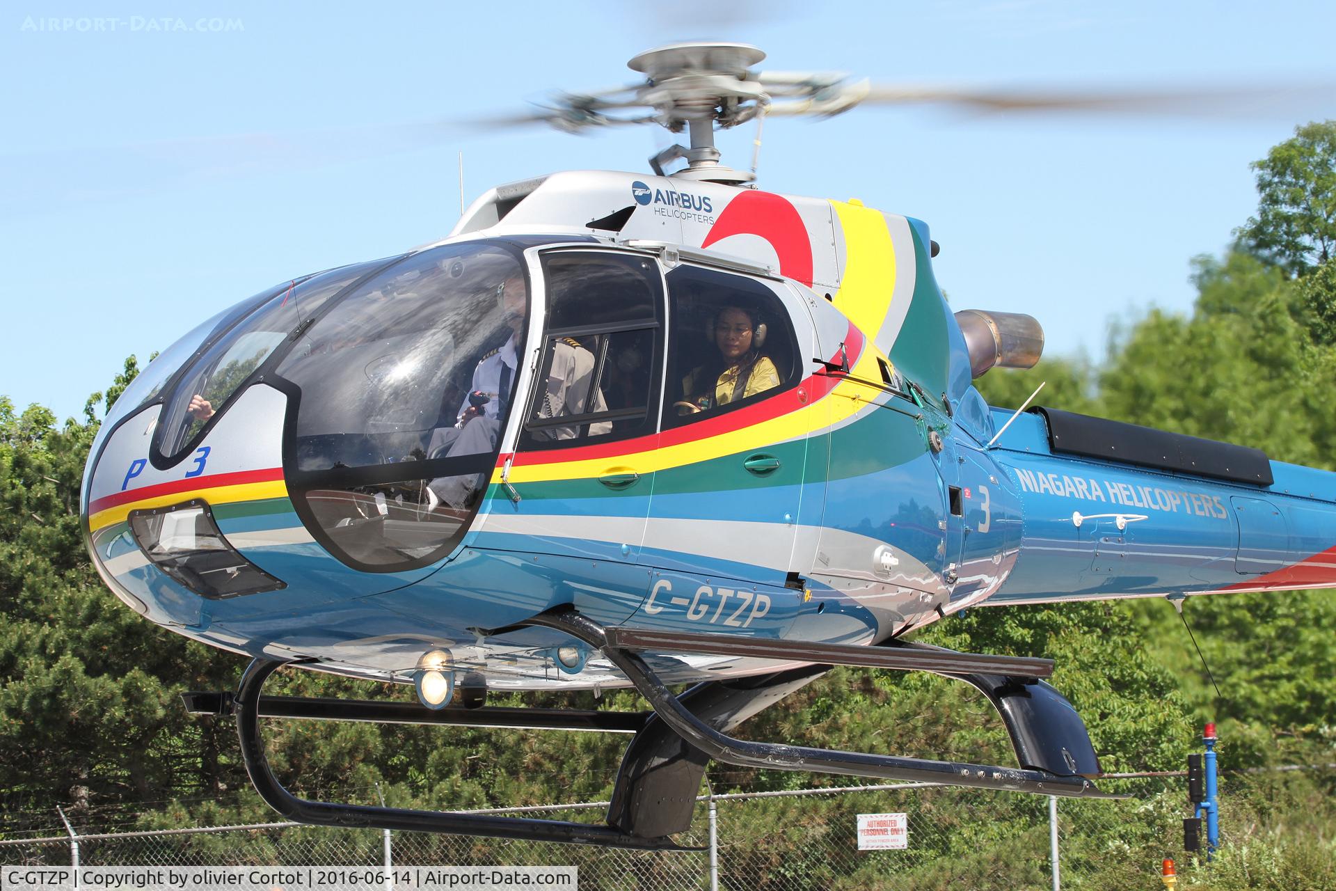 C-GTZP, Eurocopter EC-130T-2 C/N 8043, If you want to see the niagara falls from above