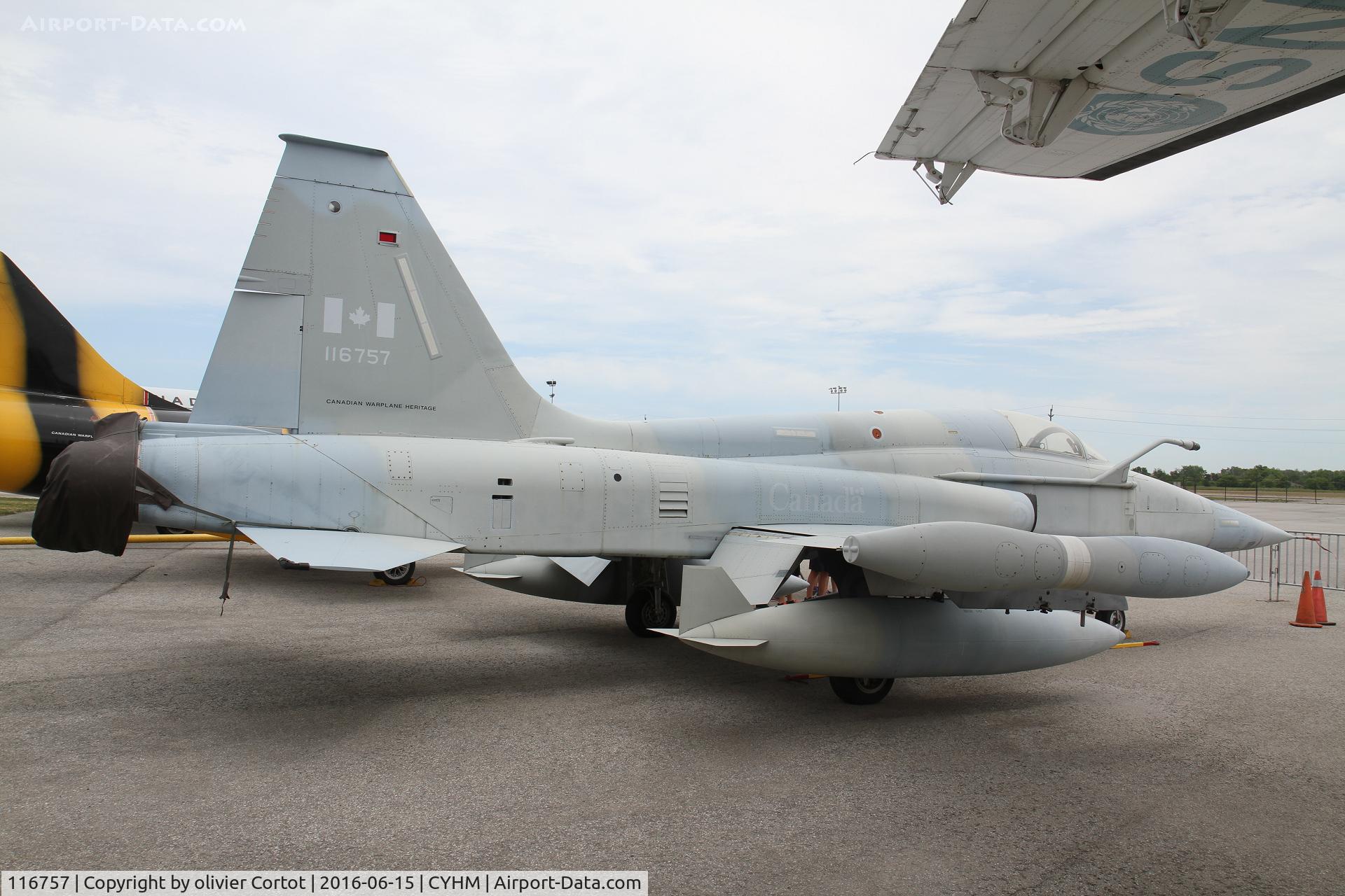 116757, Canadair CF-5A C/N 1057, rear view