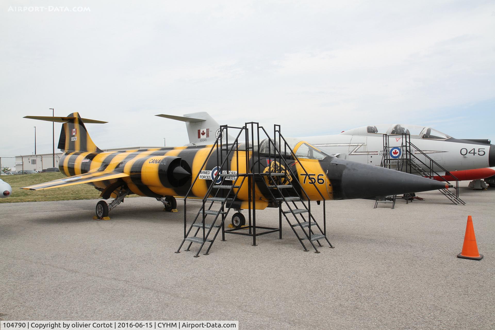 104790, Canadair CF-104 Starfighter C/N 683A-1090, tiger ! tiger ! tiger !