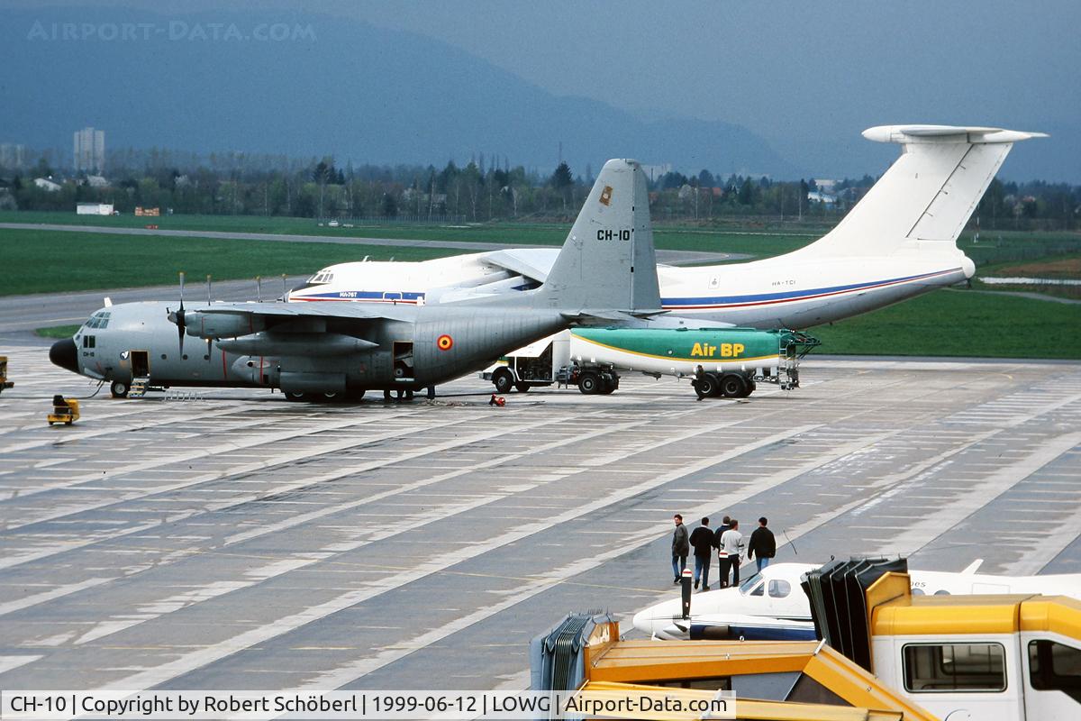 CH-10, 1972 Lockheed C-130H Hercules C/N 382-4481, CH-10 @ LOWG