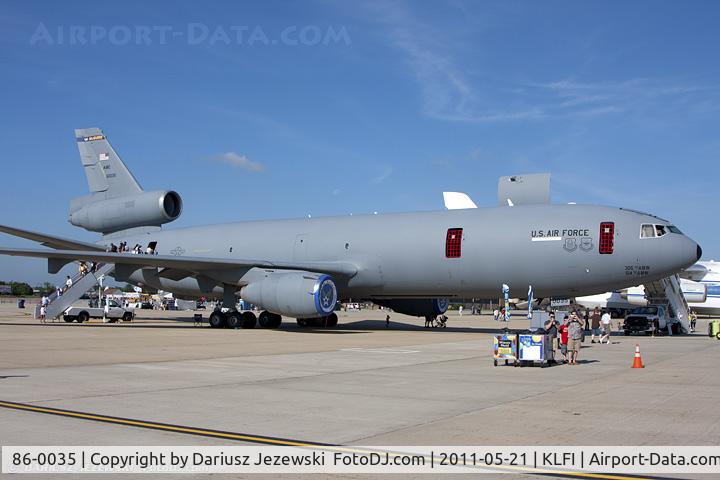 86-0035, 1986 McDonnell Douglas KC-10A Extender C/N 48248, KC-10A Extender 86-0035 from 2nd ARS Second to None 305th AMW McGuire AFB, NJ