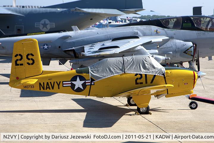 N2VY, 1955 Beech D-45 (T-34B) Mentor C/N BG-67, Beech D-45 CN BG-67, N2VY
