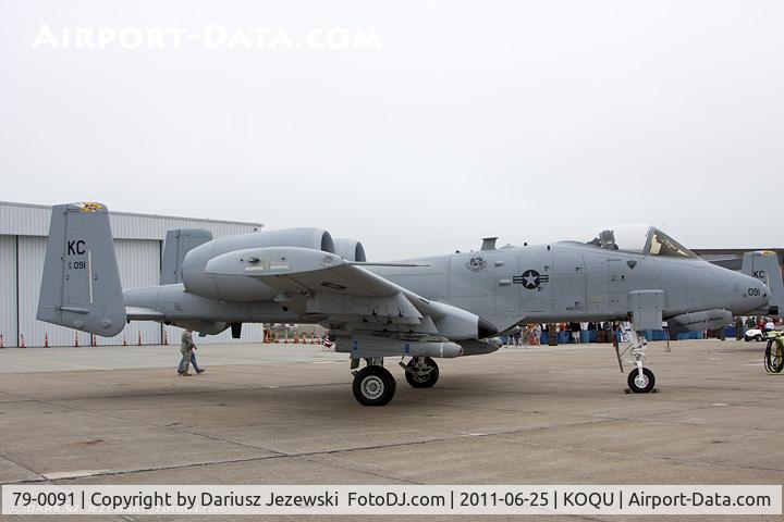 79-0091, 1979 Fairchild Republic A-10C Thunderbolt II C/N A10-0355, A-10C Thunderbolt 79-0091 KC from 303rd FS KC Hawgs 442nd FW Whiteman AFB, MO