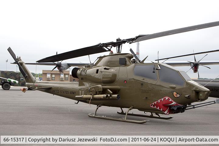 66-15317, 1966 Bell AH-1S Cobra C/N 20073, AH-1 Cobra ser. 66-15317 Rhode Island Quonset Air Museum (QAM)