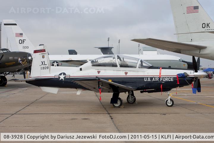 08-3928, 2008 Raytheon T-6A Texan II C/N PT-487, T-6A Texan II 08-3928 XL from 84th FTS Panthers 47th FTW Laughlin AFB, TX