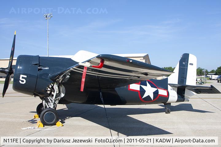 N11FE, 1945 General Motors FM-2 Wildcat C/N 5734, General Motors FM-2 Wildcat CN 5734, N11FE