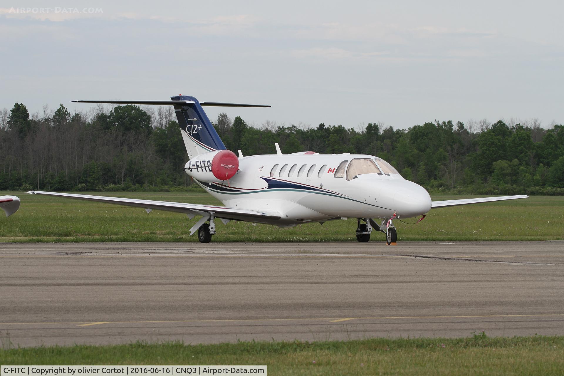 C-FITC, 2008 Cessna 525A CitationJet CJ2+ C/N 525A-0394, Ontario