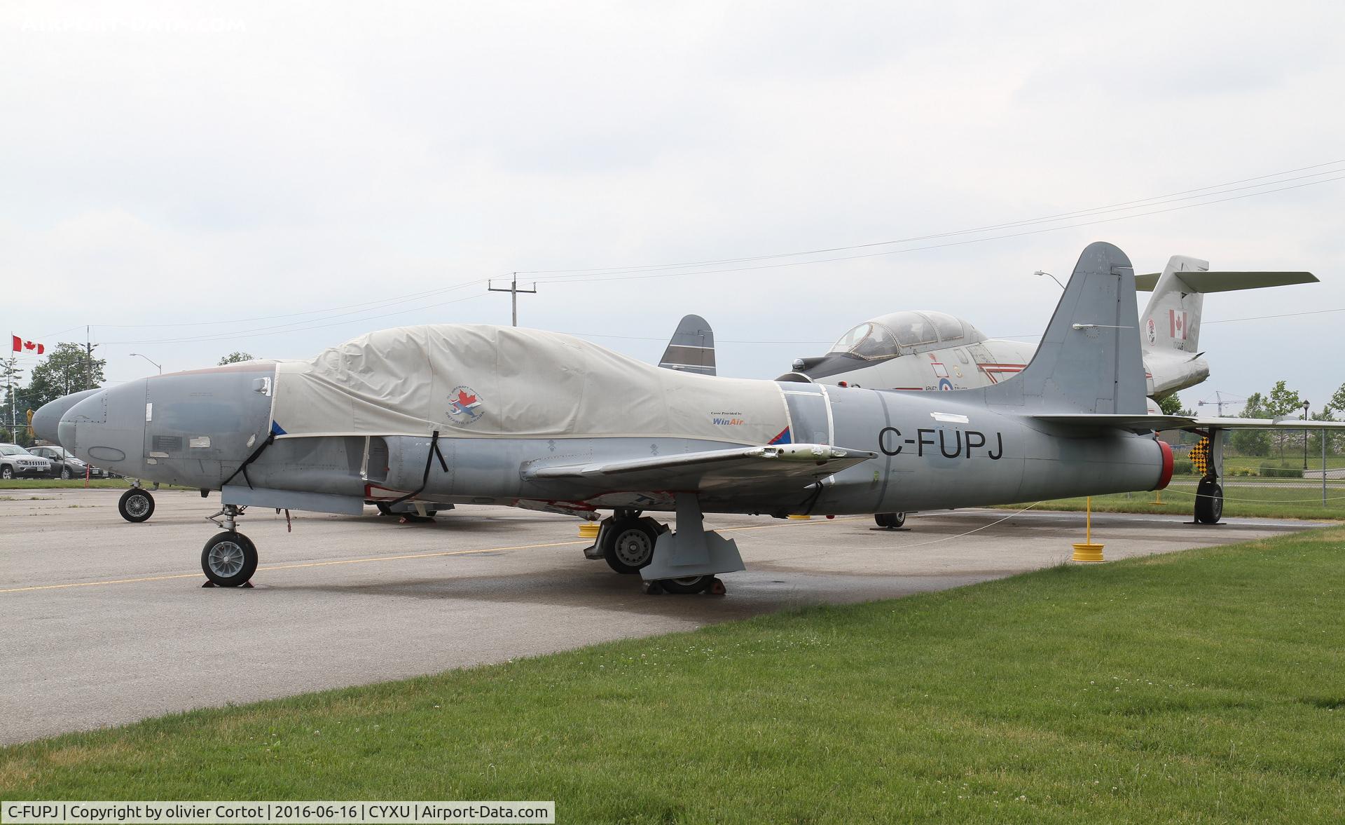 C-FUPJ, 1953 Canadair T-33AN Silver Star 3 C/N T33-052, right side
