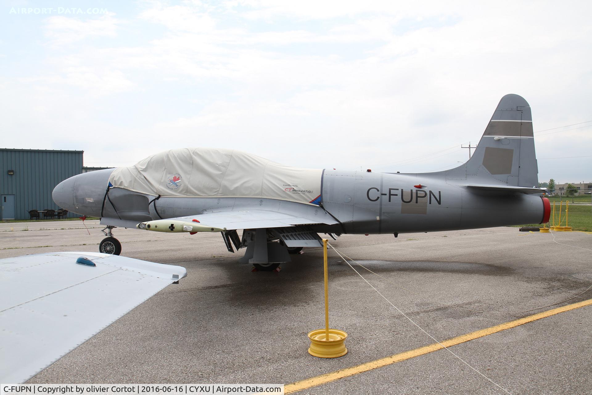 C-FUPN, 1954 Canadair CT-133 Silver Star 3 C/N T33-441, London jet museum