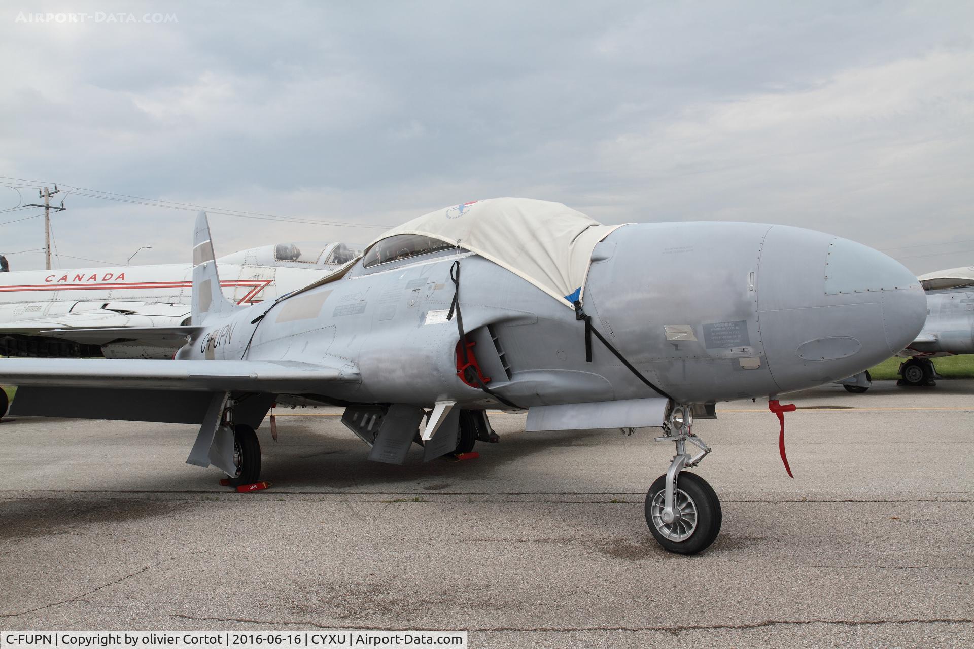 C-FUPN, 1954 Canadair CT-133 Silver Star 3 C/N T33-441, front view