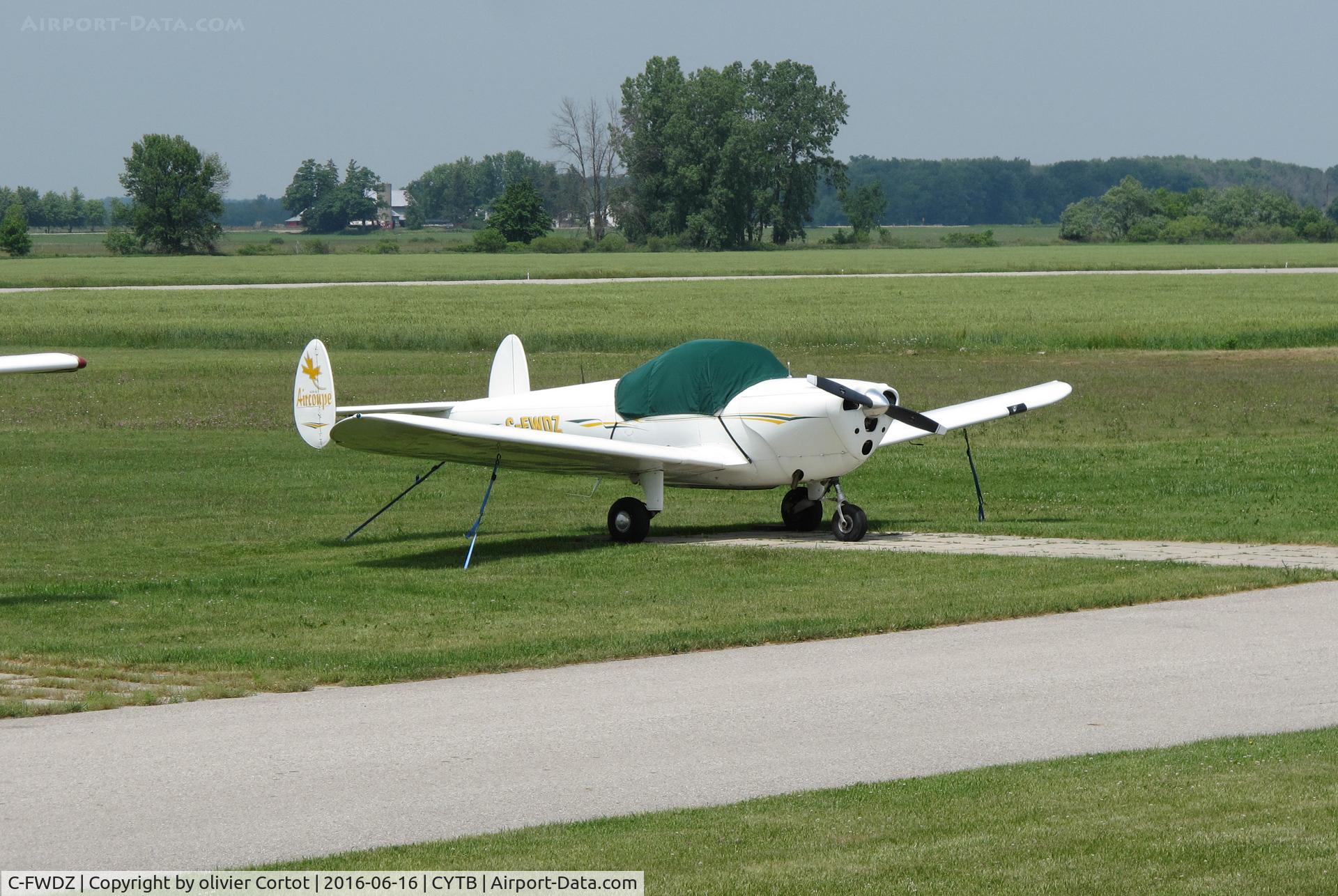 C-FWDZ, 1965 Alon A-2 Aircoupe C/N A-24, Ontario