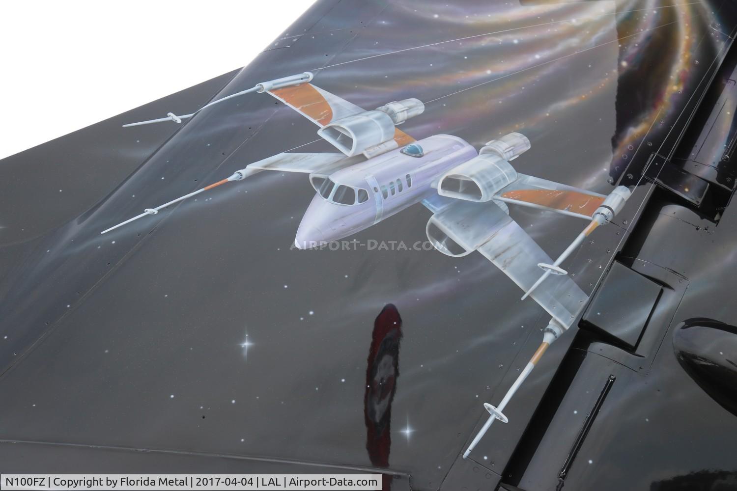 N100FZ, 2010 Embraer EMB-500 Phenom 100 C/N 50000137, Star Wars themed Phenom 100