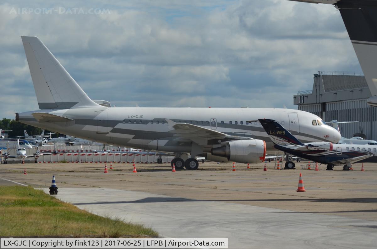 LX-GJC, 2007 Airbus ACJ318 (A318-112/CJ) C/N 3100, GLOBAL JET LUXEMBURG A318 CJ
