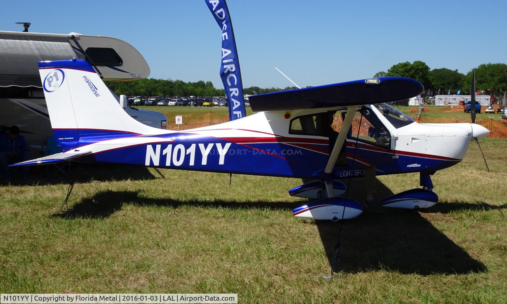 N101YY, 2015 Paradise Usa Llc Paradise P-1 C/N 178, Paradise P1