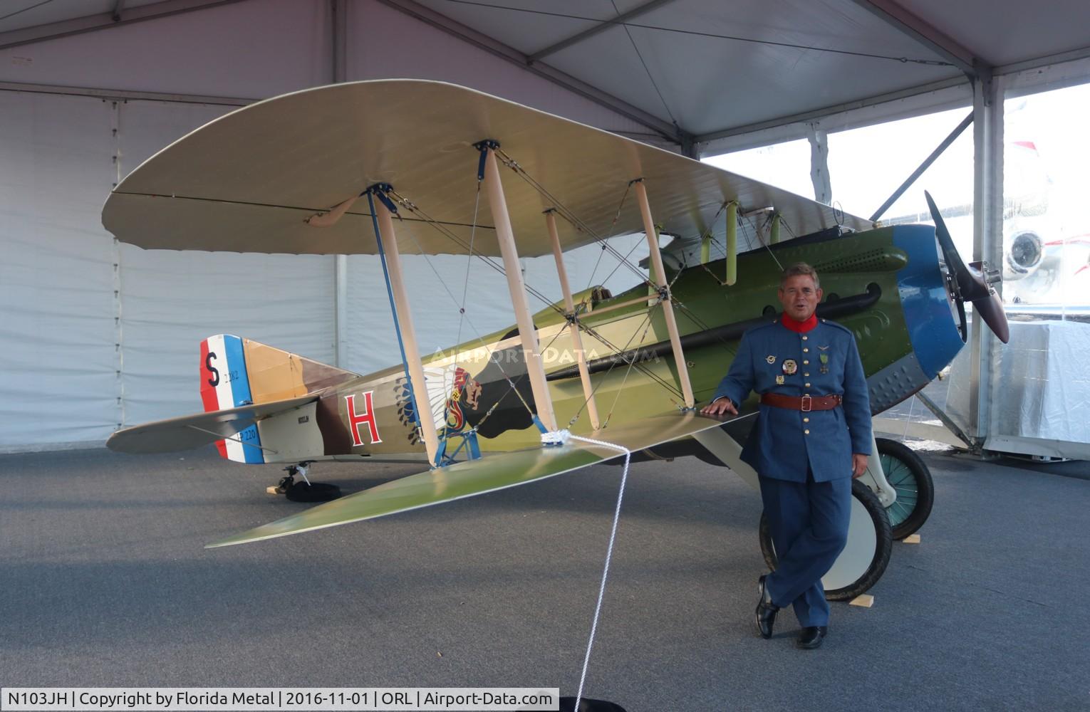 N103JH, 2015 SPAD S-XIII Replica C/N 2282218, Spad XIII
