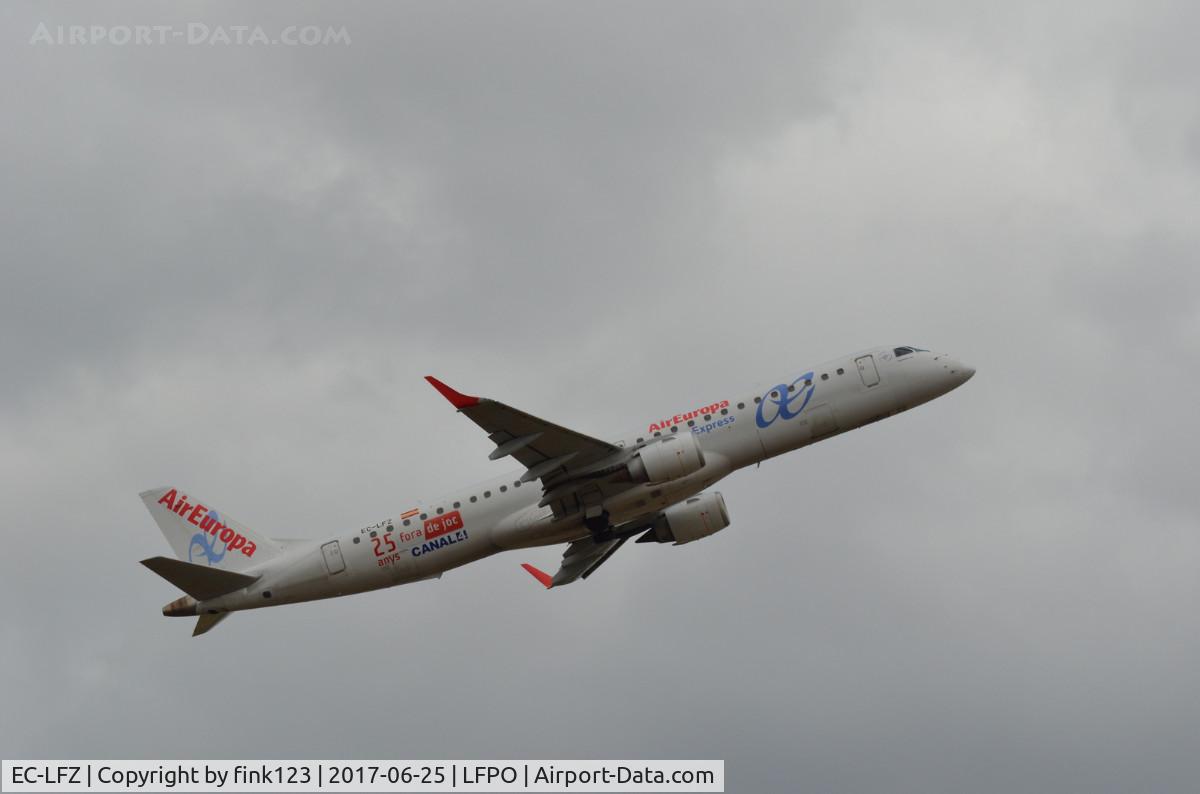 EC-LFZ, 2010 Embraer 195LR (ERJ-190-200LR) C/N 19000357, AIR EUROPA