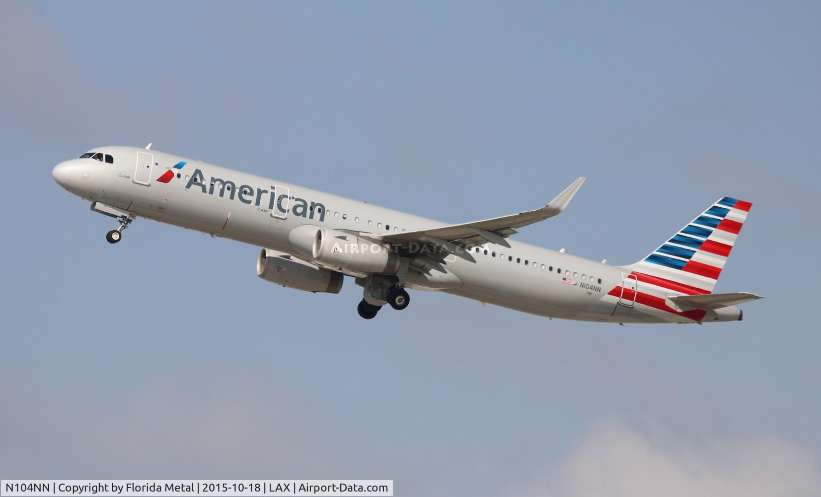 N104NN, 2013 Airbus A321-231 C/N 5895, Ameriican