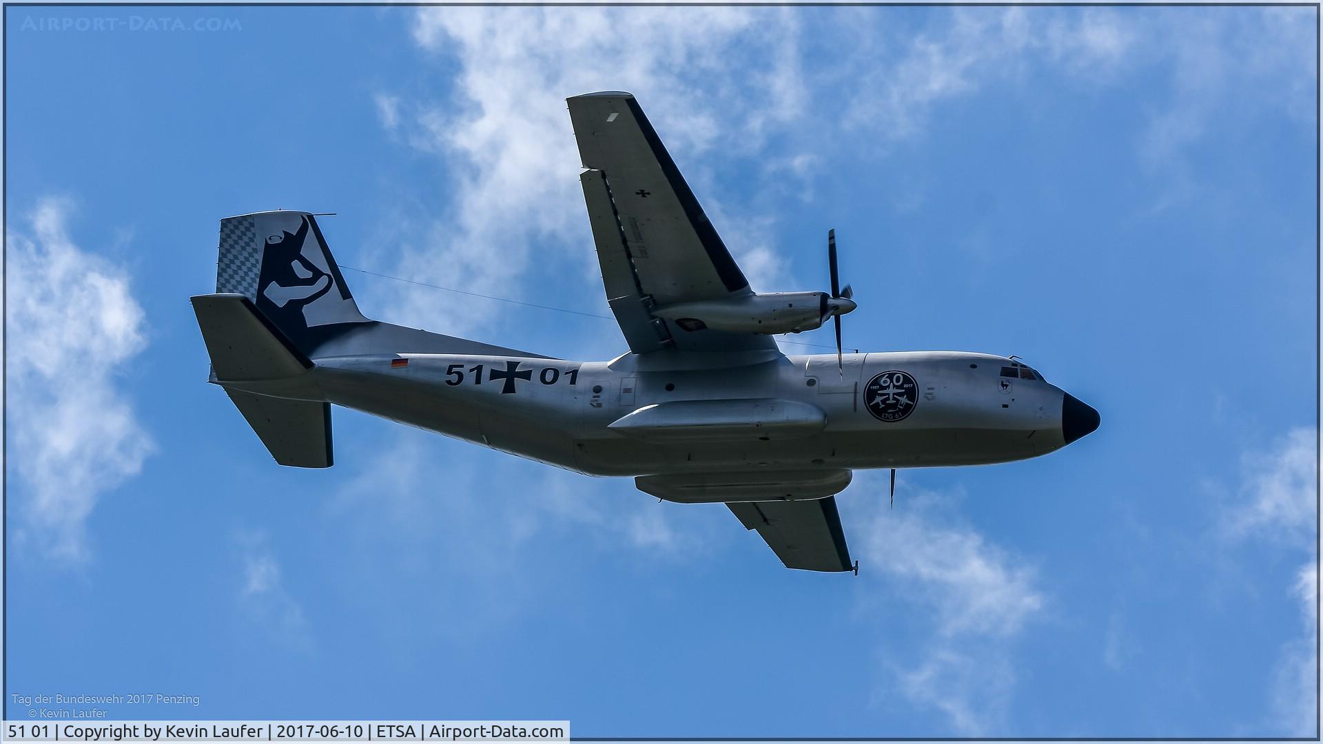 51 01, Transall C-160D C/N D138, @ Tag der Bundeswehr 2017 Penzing