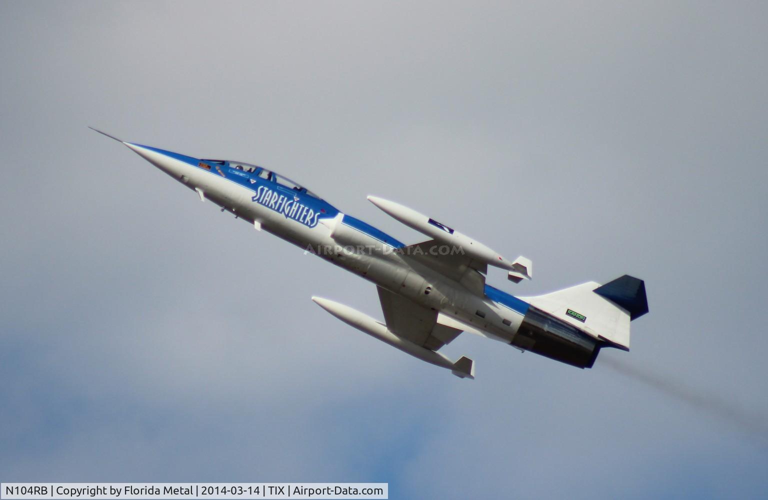 N104RB, 1962 Lockheed CF-104D Starfighter C/N 583A-5302, F-104