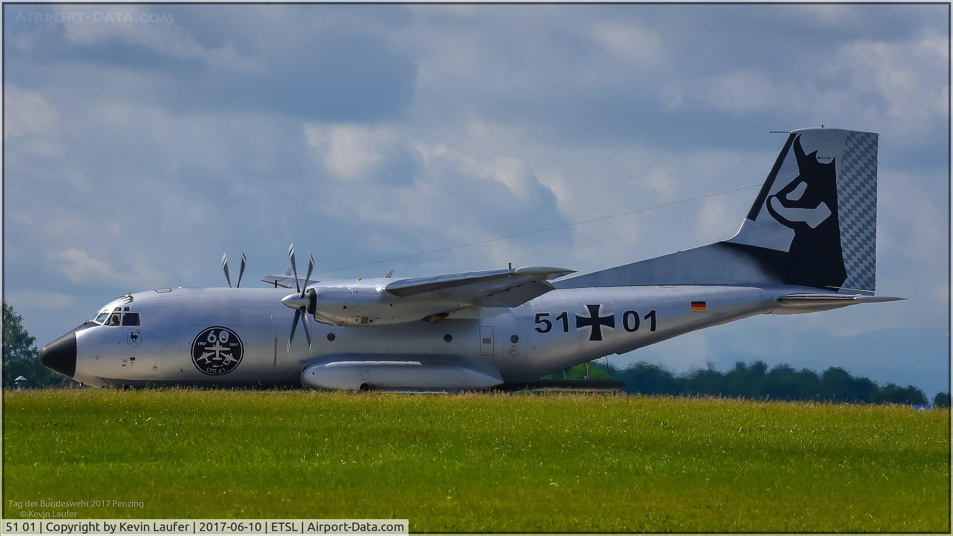 51 01, Transall C-160D C/N D138, @ Tag der Bundeswehr 2017 Penzing