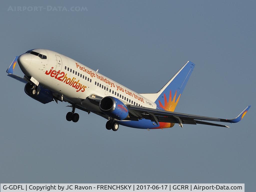 G-GDFL, 1998 Boeing 737-36N C/N 28568, Jet2 from Belfast (BFS)